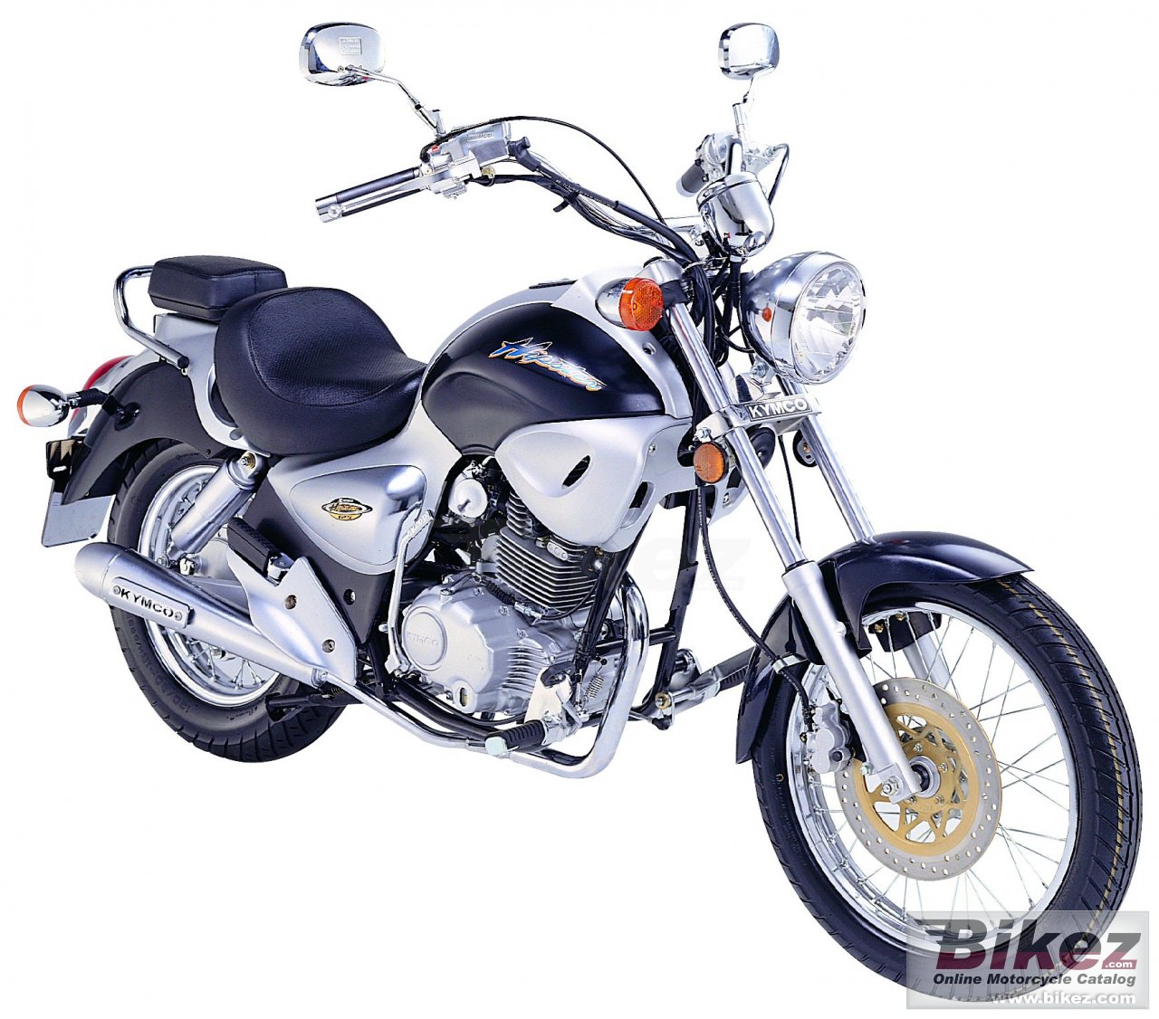 Big Kymco 125 hipster 4v l-bar picture and wallpaper from Bikez.com